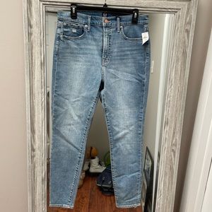 GAP vintage stretch straight leg jeans, size 12 NWT